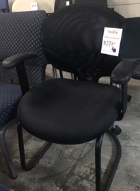 Global Black Tye Side Chair